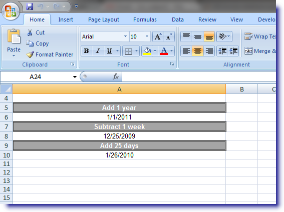 subtract days from a date calculator